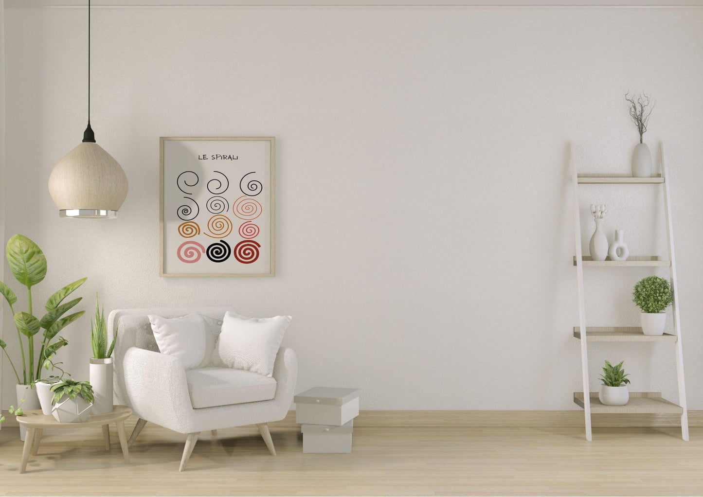 Poster per bambini da stampare con Spirali Colorate - PrintableChild