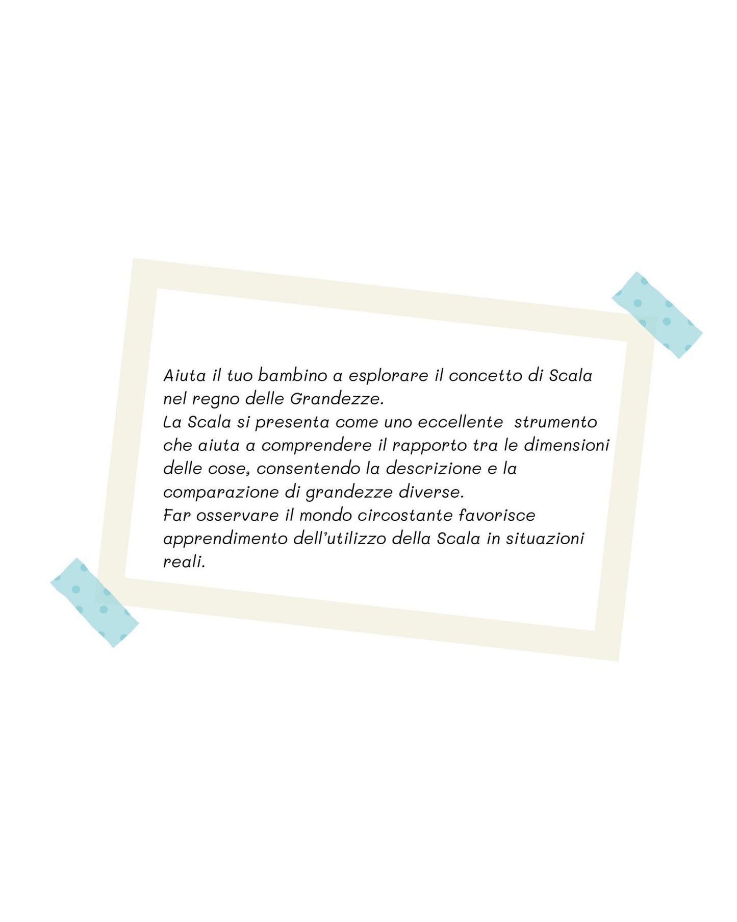 Testo Educativo Grandezze