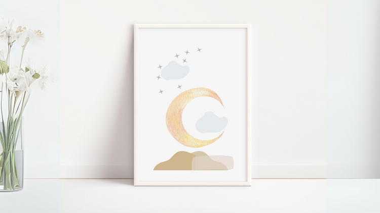 Cielo e Sogni – Lune, Stelle e Pianeti in Cameretta