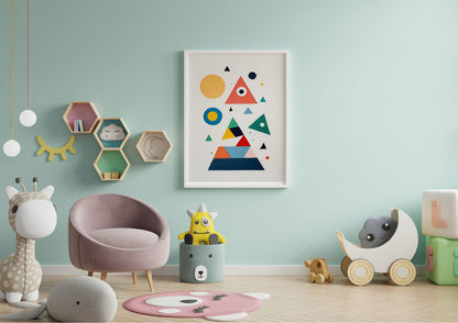Poster  per bambini Trigonometria Ludica - PrintableChild