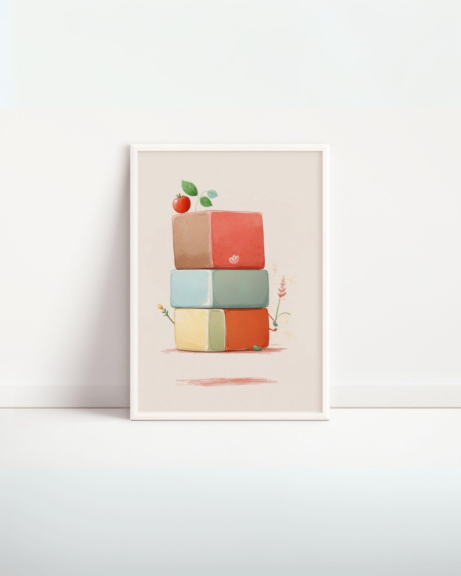 Poster per bambini da stampare Poligoni Naturali  (Stampa Digitale)
