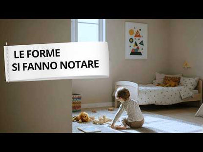 Poster per Bambini da Stampare  – Gioco di Triangoli e Cerchi (Stampa Digitale)